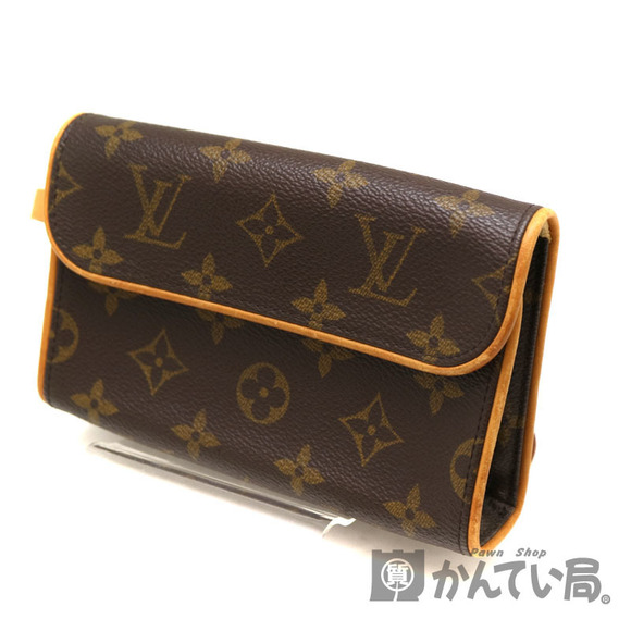 Louis Vuitton Monogram Waist Florentine Belt Pouch Pochette Brown - Picture 1 of 6